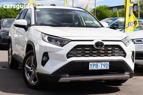 White 2021 Toyota RAV4 Wagon Gxl (2Wd)