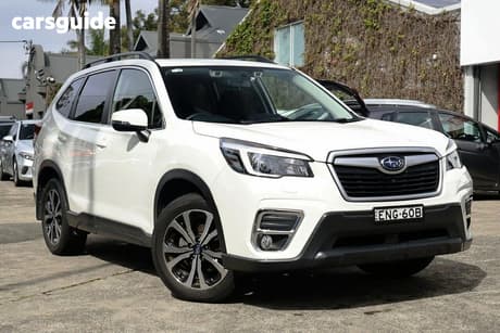 White 2021 Subaru Forester Wagon 2.5I Premium (Awd)