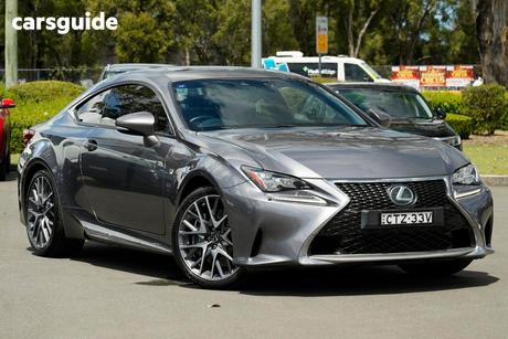 Silver 2014 Lexus RC350 Coupe F Sport