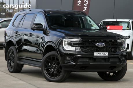 Black 2026 Ford Everest Wagon Sport (4Wd)