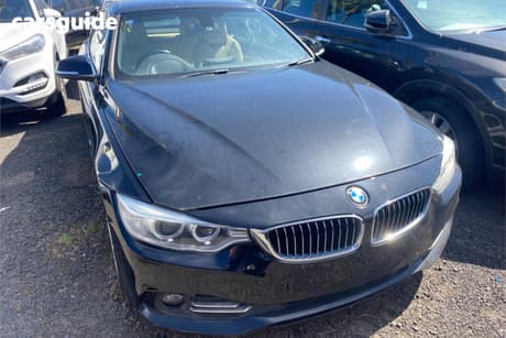 Black 2014 BMW 420D Convertible Luxury Line