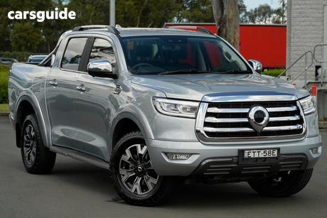 Silver 2022 GWM UTE Dual Cab Utility Cannon-X (4X4)