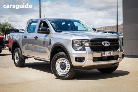 Silver 2025 Ford Ranger Double Cab Pick Up Xl 2.0 (4X4)