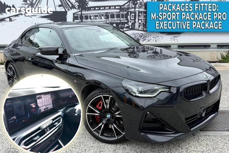 Black 2022 BMW M240I Coupe Xdrive
