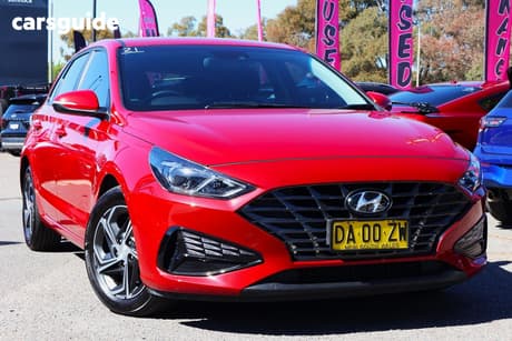 Red 2021 Hyundai I30 Hatchback