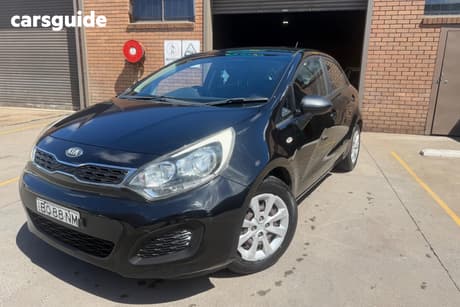 Black 2012 Kia RIO Hatch S UB MY13