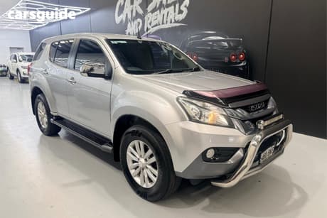Silver 2016 Isuzu MU-X Wagon Ls-U (4X2)