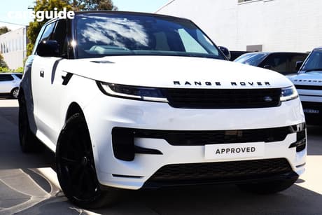 White 2026 Land Rover Range Rover Sport Wagon D300 Dynamic Se (221Kw)