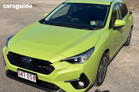 Yellow 2026 Subaru Impreza Hatchback 2.0S (Awd)