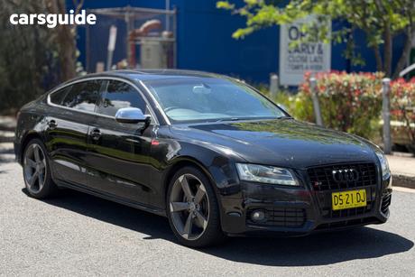 Black 2011 Audi S5 Hatchback Sportback 3.0 Tfsi Quattro