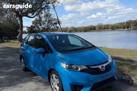 Blue 2014 Honda Jazz Hatchback Vti