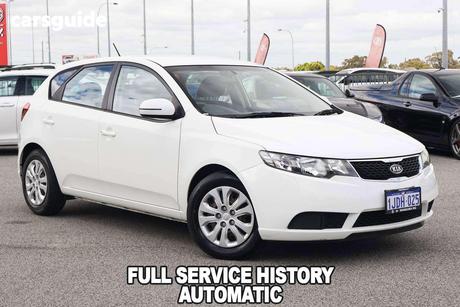 White 2013 Kia Cerato Hatchback Si