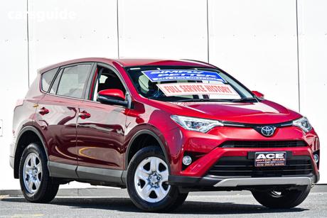 Red 2018 Toyota RAV4 Wagon Gx (2Wd)