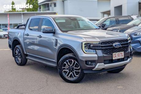Silver 2025 Ford Ranger Double Cab Pick Up Sport 2.0 (4X4)