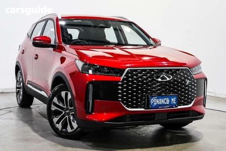 Red 2025 Chery Tiggo 4 Wagon Ultimate