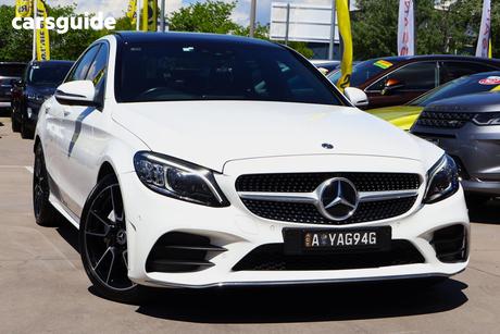 White 2020 Mercedes-Benz C200 Sedan Edition C