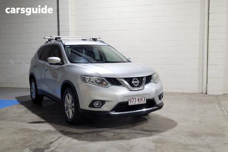 Silver 2014 Nissan X-Trail Wagon St-L 7 Seat (Fwd)