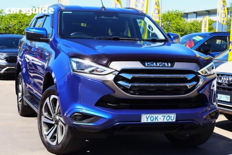 Blue 2022 Isuzu MU-X Wagon Ls-T (4X4)