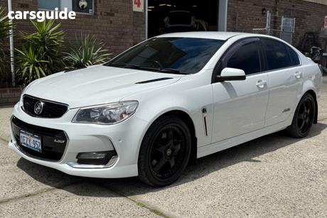White 2016 Holden Commodore Sedan Ss-V