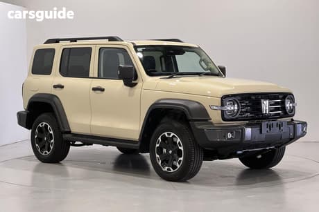 Gold 2026 GWM Tank 300 Wagon Ultra Phev