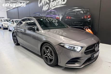 Grey 2019 Mercedes-Benz A200 Sedan