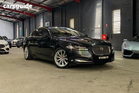 Grey 2014 Jaguar XF Sedan 2.2D Premium Luxury