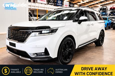 White 2021 Kia Carnival Wagon Platinum
