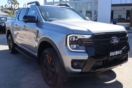 Silver 2026 Ford Ranger Double Cab Pick Up Wildtrak 3.0 (4X4)