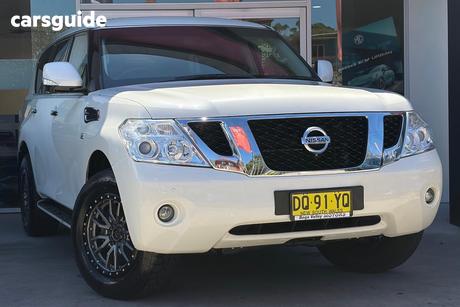 White 2016 Nissan Patrol Wagon Ti (4X4)