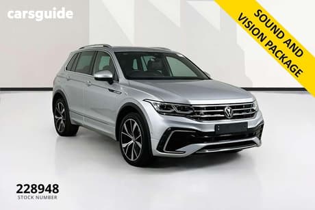 Silver 2023 Volkswagen Tiguan Wagon 162Tsi R-Line