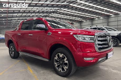 Red 2022 GWM UTE Dual Cab Utility Cannon-L (4X4)