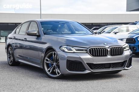 Silver 2023 BMW M550I Sedan Xdrive Pure Lci