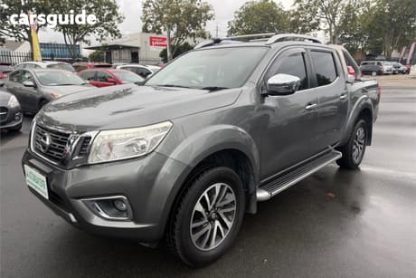 Grey 2018 Nissan Navara Dual Cab Utility St-X (4X2)