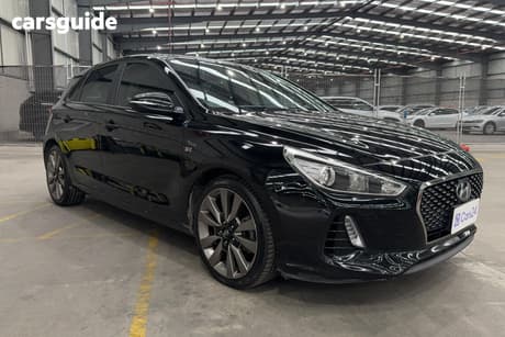 Black 2017 Hyundai I30 Hatchback Sr