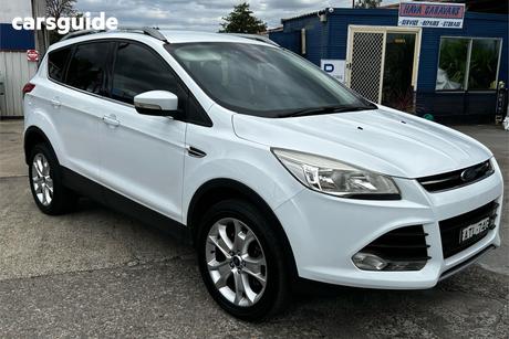 White 2016 Ford Kuga Wagon Trend (Awd)