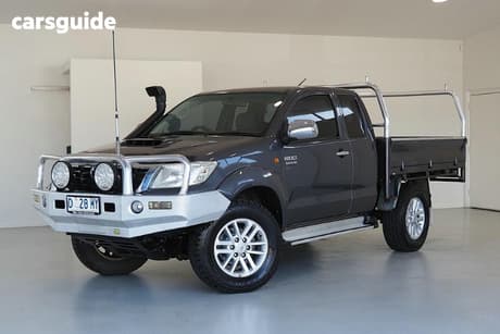 Grey 2013 Toyota Hilux X Cab Cab Chassis Sr (4X4)