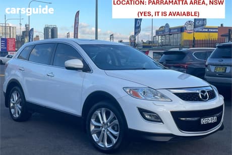 White 2012 Mazda CX-9 Wagon Grand Touring