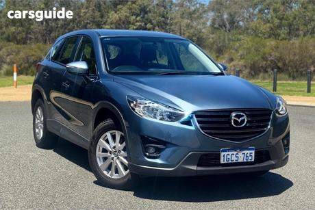 Blue 2016 Mazda CX-5 Wagon Maxx Sport (4X4)