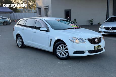 White 2015 Holden Commodore Sportswagon Evoke