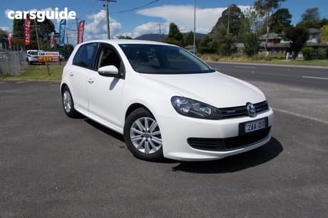 White 2011 Volkswagen Golf Hatchback 77 Tdi Bluemotion