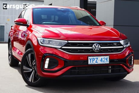 Red 2022 Volkswagen T-ROC Wagon 140Tsi R-Line
