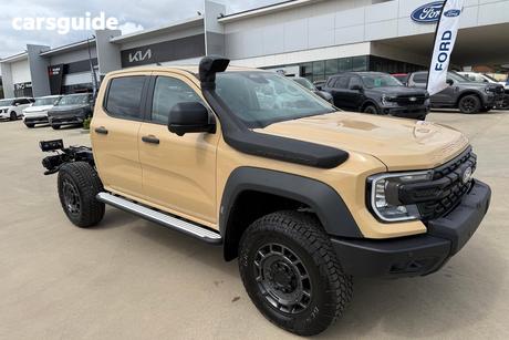 Beige 2026 Ford Ranger Double Cab Chassis Xlt 3.0 (4X4)