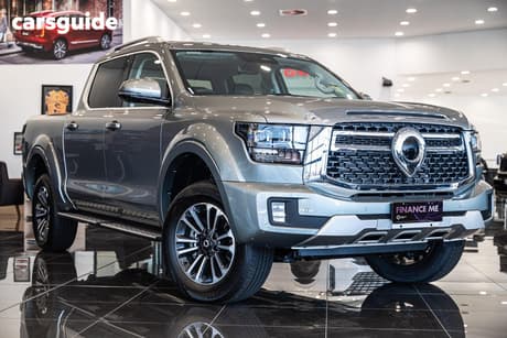Grey 2025 GWM Cannon Alpha Dual Cab Utility Ultra (4X4)