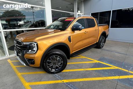 Yellow 2025 Ford Ranger Double Cab Pick Up Wildtrak 2.0 (4X4)