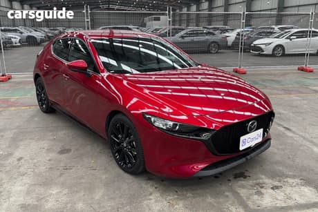 Red 2019 Mazda 3 Hatchback G25 Gt