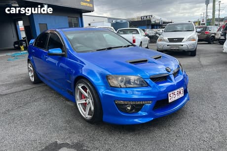 Blue 2010 HSV Clubsport Sedan 20Th Anniversary