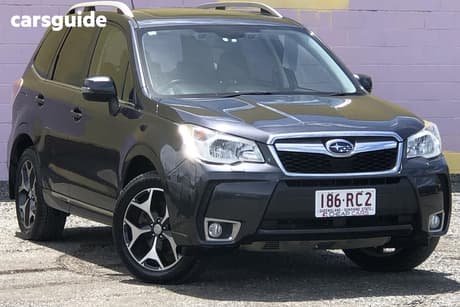 Grey 2013 Subaru Forester Wagon 2.0Xt Premium