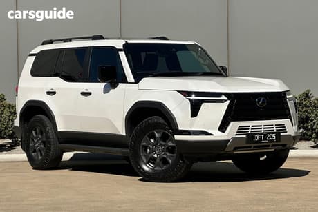 White 2024 Lexus Gx550 Wagon Overtrail (Two-Tone)