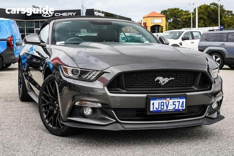Grey 2017 Ford Mustang Convertible Gt 5.0 V8