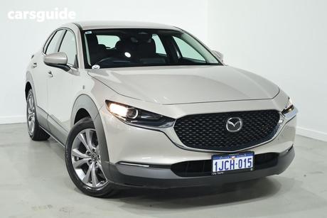 Beige 2024 Mazda CX-30 Wagon G20 Evolve (Fwd)